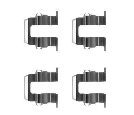 Kit d'accessoires, plaquette de frein à disque | A.B.S.