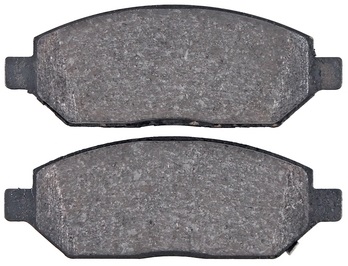 Jeu de 4 plaquettes de frein | A.B.S.