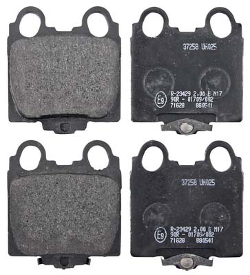 Jeu de 4 plaquettes de frein | A.B.S.