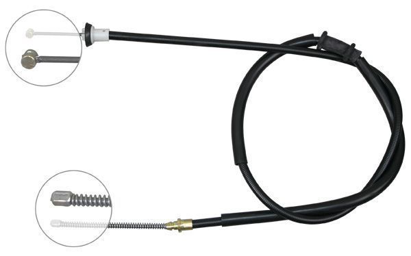 Tirette à câble, frein de stationnement | A.B.S.