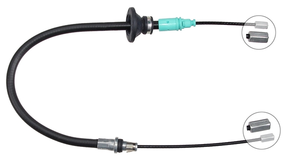 Tirette à câble, frein de stationnement | A.B.S.