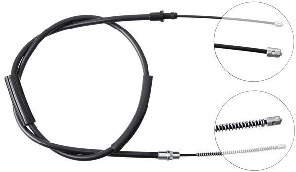 Tirette à câble, frein de stationnement | A.B.S.