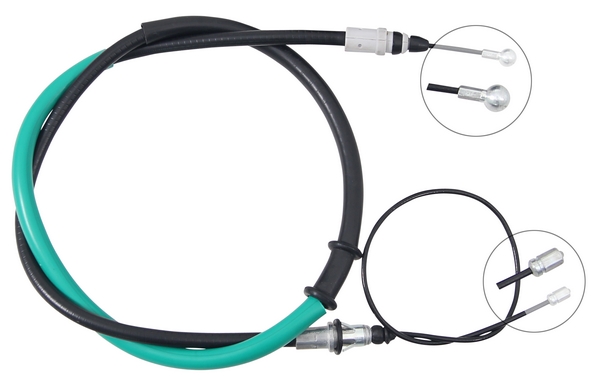 Tirette à câble, frein de stationnement | A.B.S.