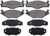 Image du produit pour Jeu de 4 plaquettes de frein