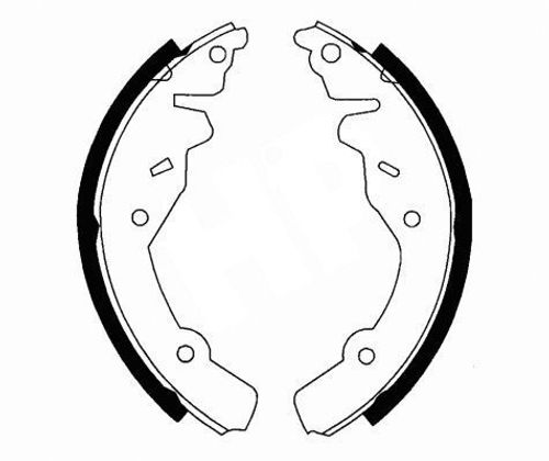 Image du produit pour Jeu de mâchoires de frein