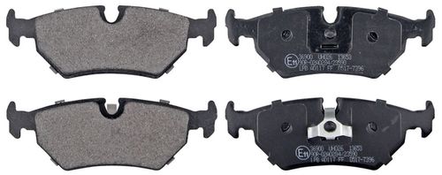 Image du produit pour Jeu de 4 plaquettes de frein