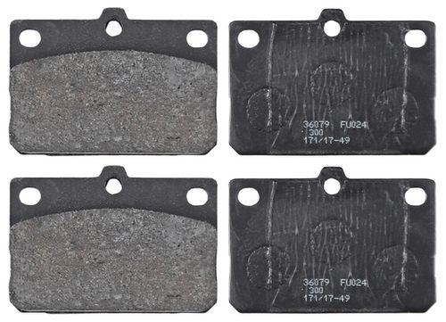 Image du produit pour Jeu de 4 plaquettes de frein