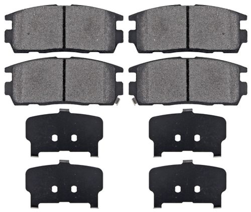 Image du produit pour Jeu de 4 plaquettes de frein