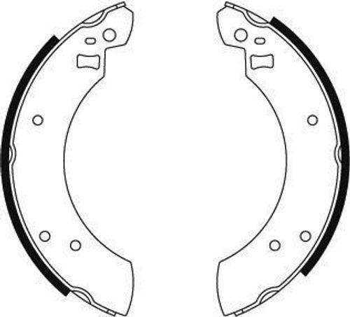 Image du produit pour Jeu de mâchoires de frein