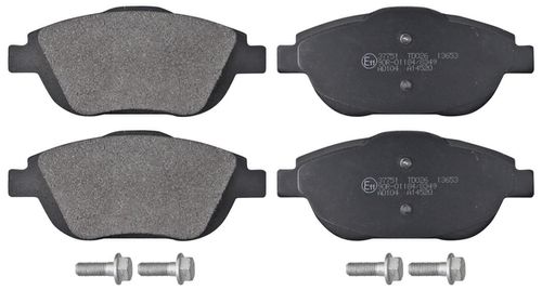 Image du produit pour Jeu de 4 plaquettes de frein