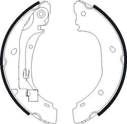 Image du produit pour Jeu de mâchoires de frein