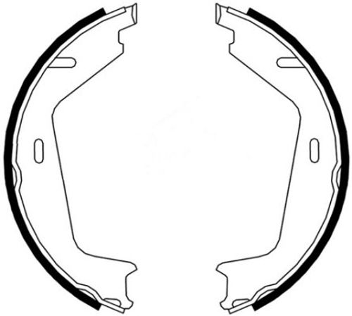 Image du produit pour Jeu de mâchoires de frein, frein de stationnement