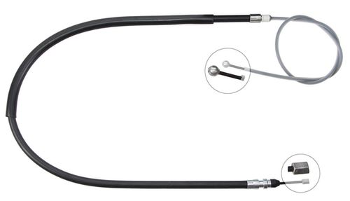 Image du produit pour Tirette à câble, frein de stationnement