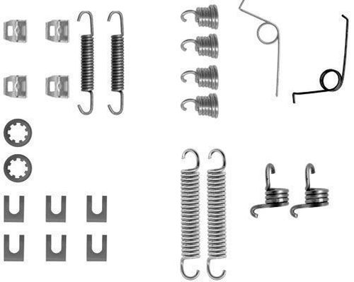Image du produit pour Kit d'accessoires, mâchoire de frein