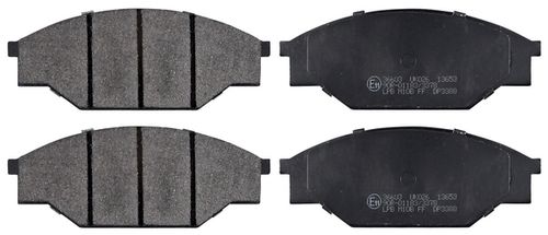 Image du produit pour Jeu de 4 plaquettes de frein