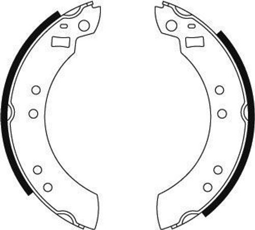 Image du produit pour Jeu de mâchoires de frein