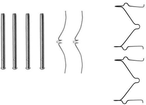 Image du produit pour Kit d'accessoires, plaquette de frein à disque