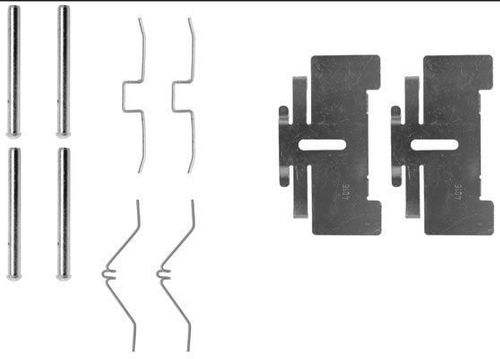 Image du produit pour Kit d'accessoires, plaquette de frein à disque