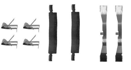 Image du produit pour Kit d'accessoires, plaquette de frein à disque