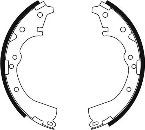 Image du produit pour Jeu de mâchoires de frein