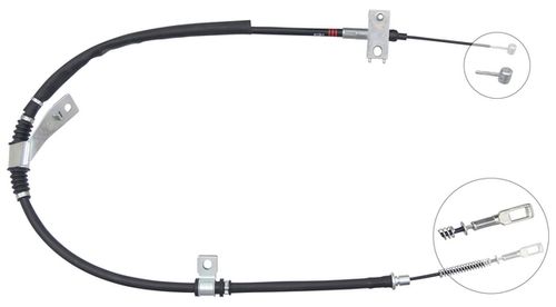 Image du produit pour Tirette à câble, frein de stationnement