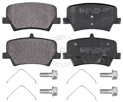 Image du produit pour Kit de plaquettes de frein, frein à disque
