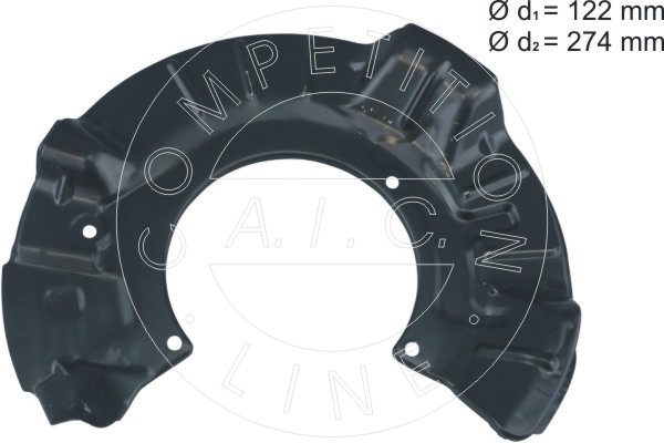 Déflecteur, disque de frein | AIC