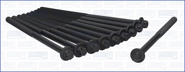 Jeu de boulons de culasse de cylindre | AJUSA