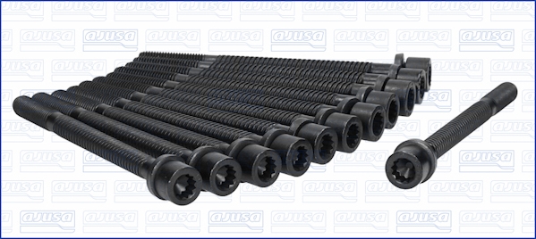 Jeu de boulons de culasse de cylindre | AJUSA