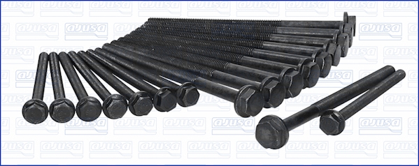 Jeu de boulons de culasse de cylindre | AJUSA