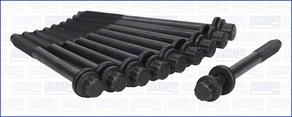 Jeu de boulons de culasse de cylindre | AJUSA