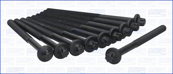 Jeu de boulons de culasse de cylindre | AJUSA