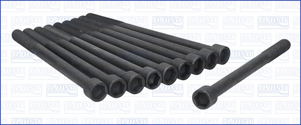 Jeu de boulons de culasse de cylindre | AJUSA