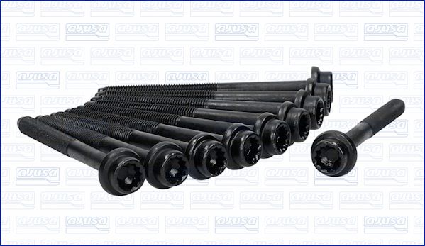 Jeu de boulons de culasse de cylindre | AJUSA