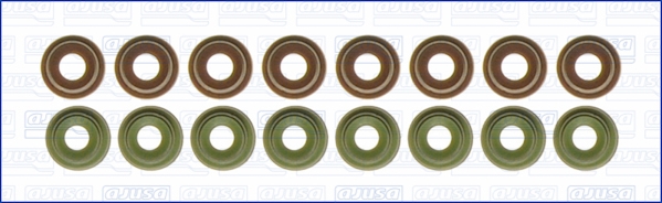 Jeu de joints d'étanchéité, tige de soupape | AJUSA