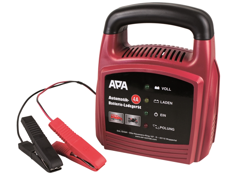 Chargeur de batterie automatique 12 V - 4 ampères | APA