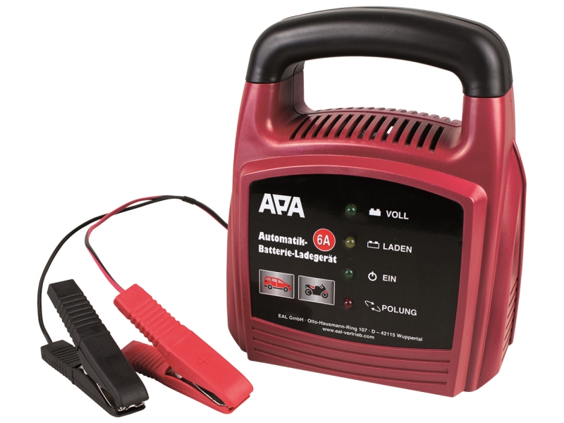Chargeur de batterie automatique 12 V - 6 ampères | APA