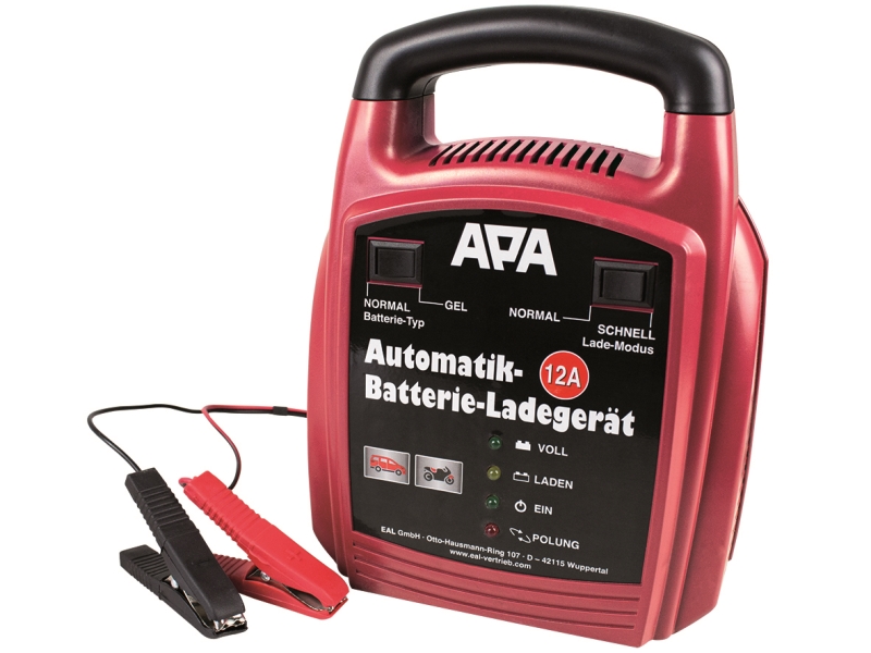 Chargeur de batterie automatique 12 V - 12 ampères | APA