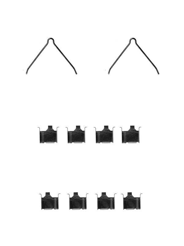 Kit d'accessoires, plaquette de frein à disque | ATE