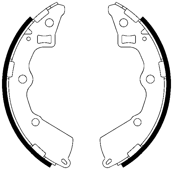 Jeu de mâchoires de frein | ATE