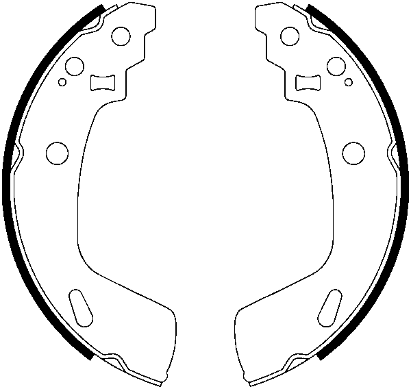 Jeu de mâchoires de frein | ATE
