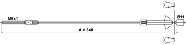 Tirette à câble, frein de stationnement | ATE