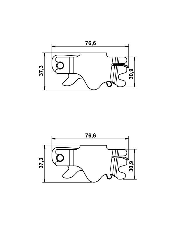 Kit d'accessoires, mâchoires de frein de stationnement verrou en expansion | ATE