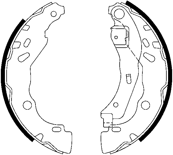 Jeu de mâchoires de frein | ATE