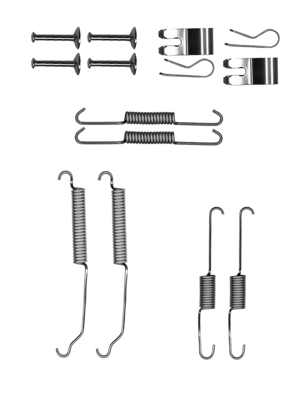 Kit d'accessoires, mâchoire de frein | ATE