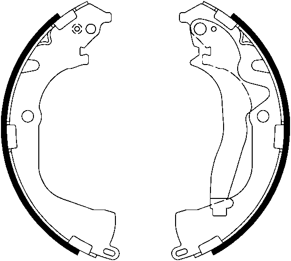 Jeu de mâchoires de frein | ATE