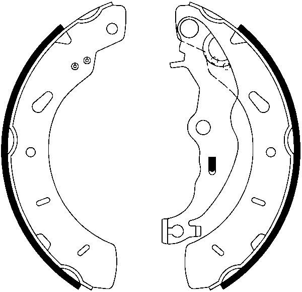 Jeu de mâchoires de frein | ATE
