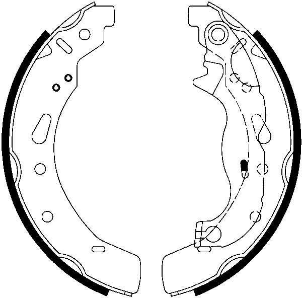 Jeu de mâchoires de frein | ATE