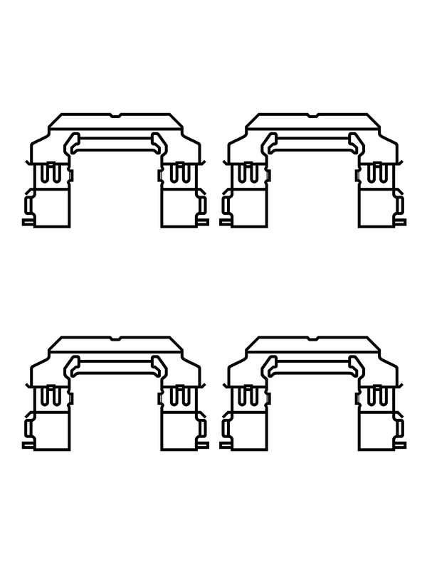 Kit d'accessoires, plaquette de frein à disque | ATE