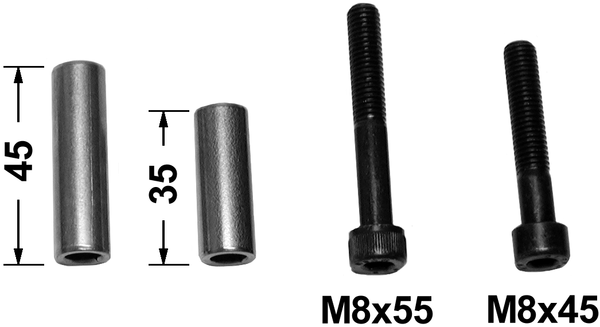 Jeu de douilles de guidage, étrier de frein | ATE